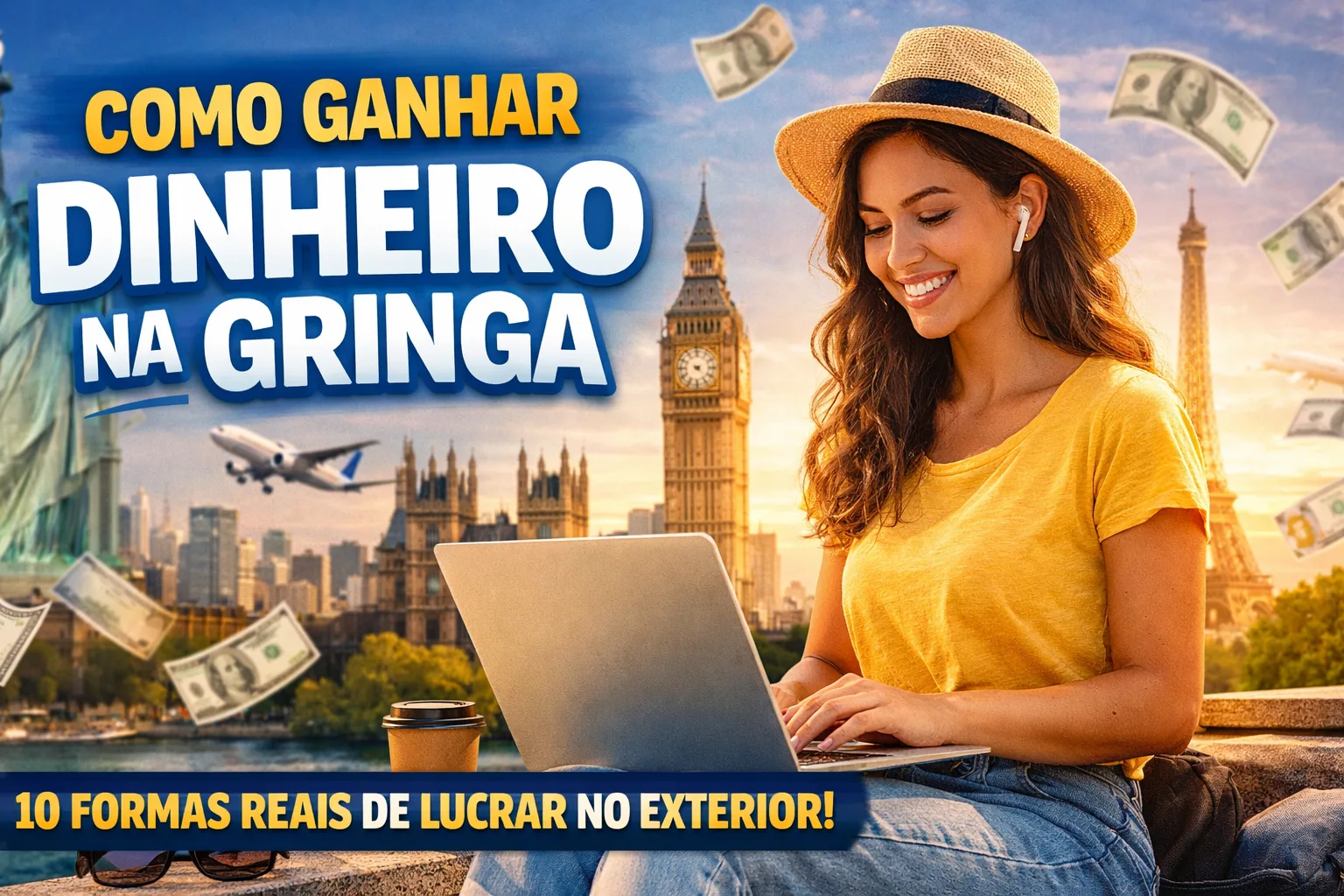 Como Ganhar Dinheiro na Gringa: 10 Formas Reais e Lucrativas em 2026 Como Ganhar Dinheiro na Gringa