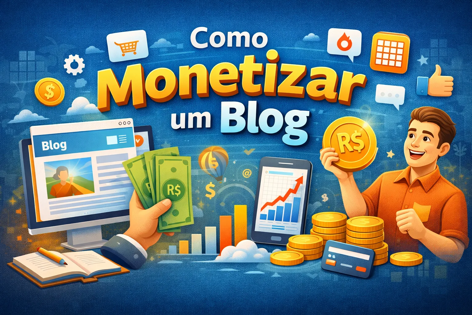 Como Monetizar um Blog: 5 Métodos Lucrativos para 2026 Como Monetizar um Blog