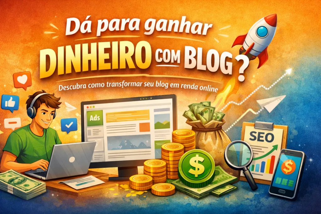 Dá para Ganhar Dinheiro com Blog