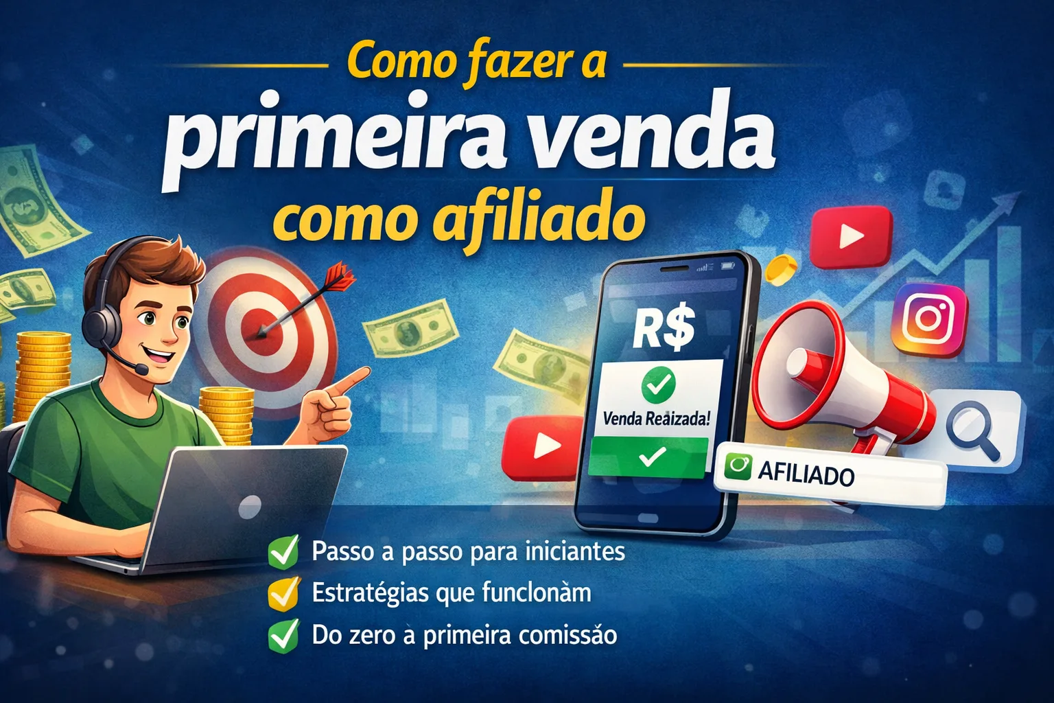 Primeira Venda como Afiliado