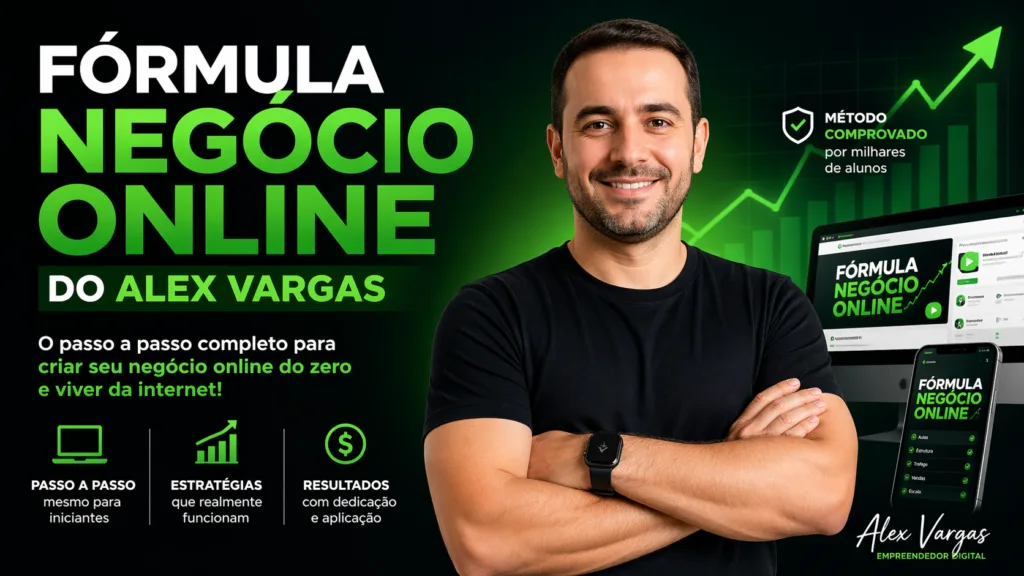 Fórmula Negócio Online do Alex Vargas
