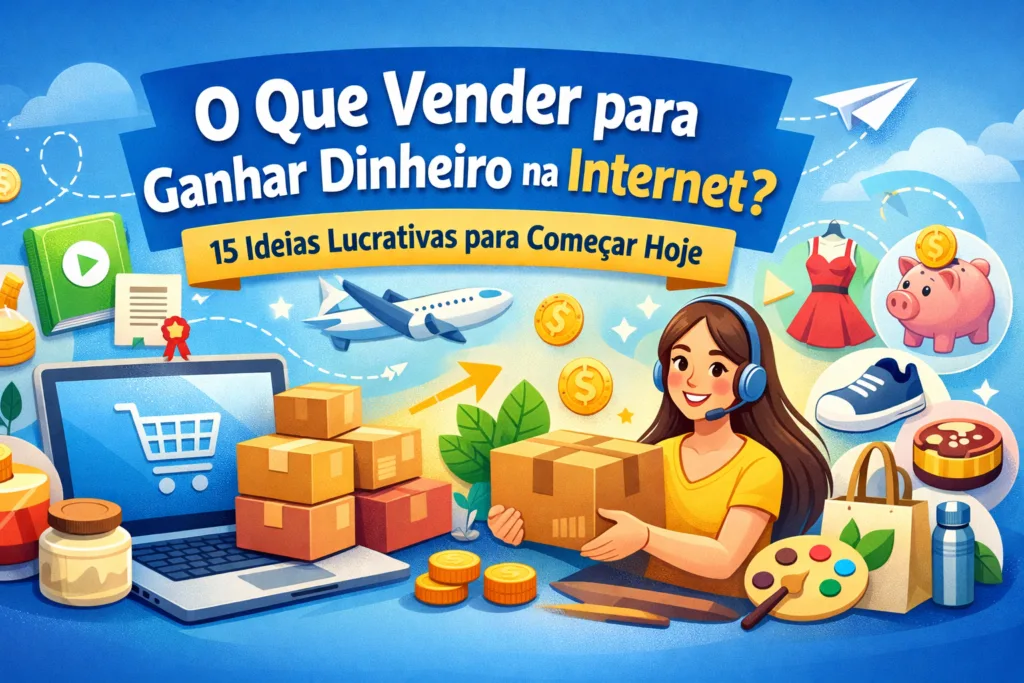O Que Vender para Ganhar Dinheiro na Internet