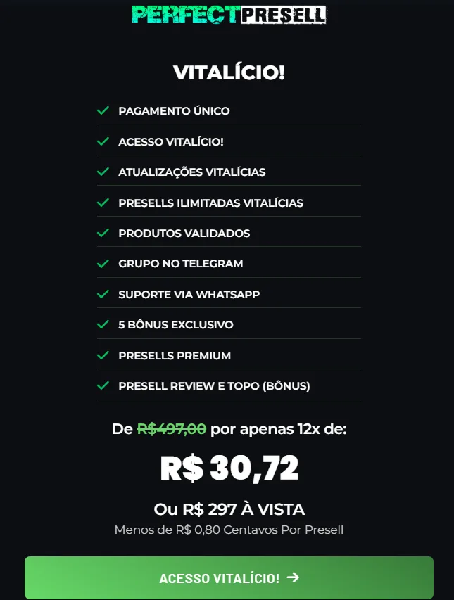 Perfect Presell Funciona Mesmo? Veja a Verdade Antes de Comprar Perfect Presell Funciona Mesmo? Veja a Verdade Antes de Comprar