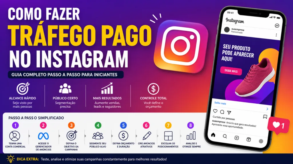 Como Fazer Tráfego Pago no Instagram