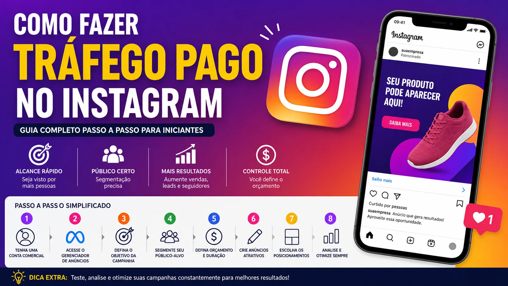 Como Fazer Tráfego Pago no Instagram