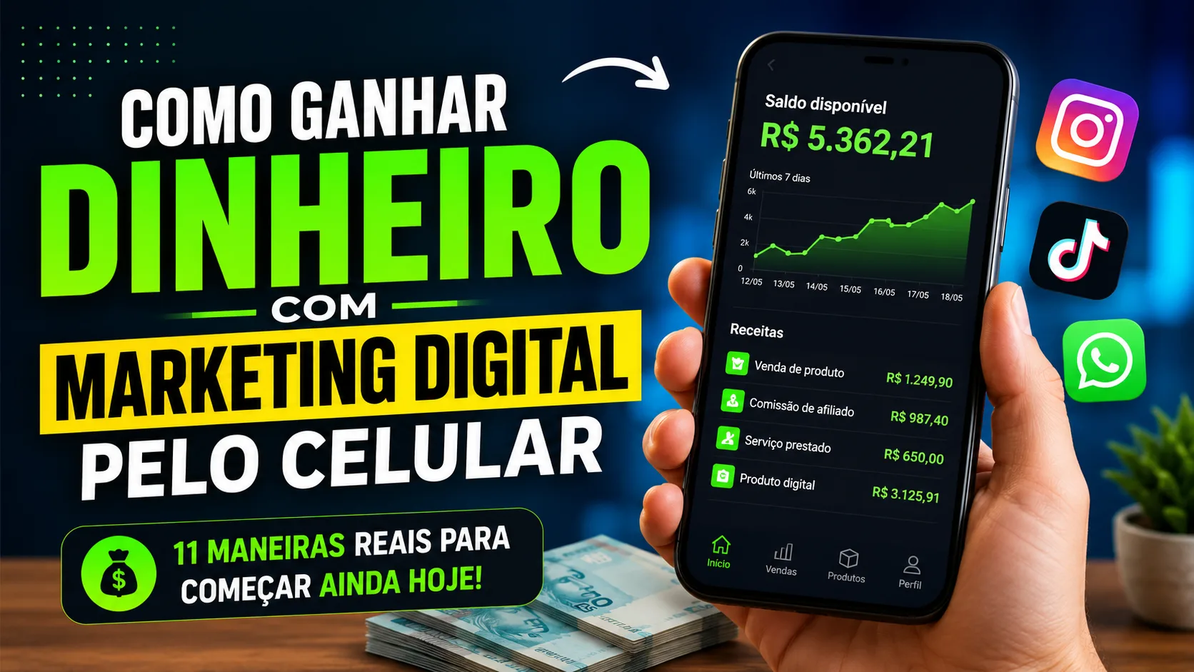 Como Ganhar Dinheiro com Marketing Digital Pelo Celular