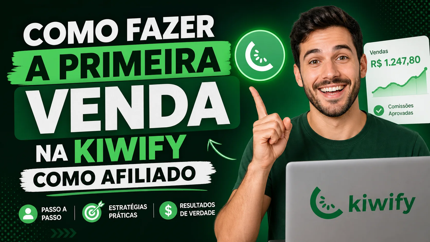 7 Passos de Como fazer a Primeira Venda na Kiwify como Afiliado Como fazer a primeira venda na Kiwify como Afiliado